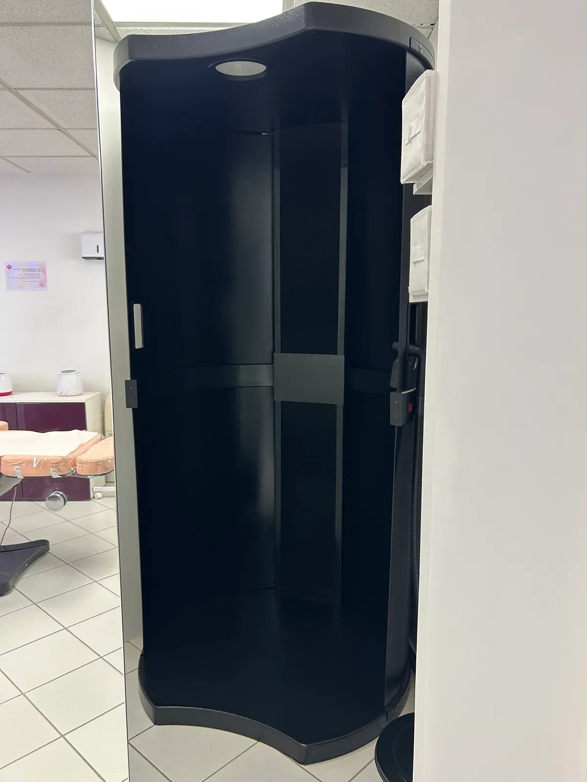 Cabine de bronzage spray-tan